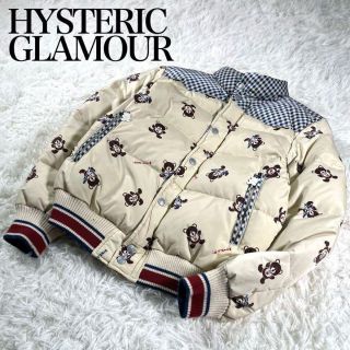 HYSTERIC GLAMOUR ヒステリックグラマー ヒスベアダウンジャケット-