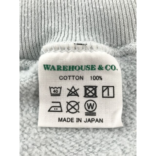 WAREHOUSE(ウエアハウス)のウエアハウス セコハン ラグランスリーブ スウェット サックスブルー メンズのトップス(スウェット)の商品写真