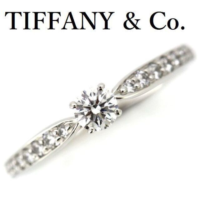 Tiffany & Co. - ティファニー ハーモニー 0.22ct F-VS1-3EX ダイヤモンド リング