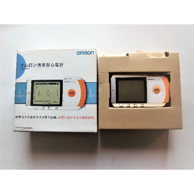 オムロン 携帯型心電計 HCG-801 SDカード+心電図印刷ソフト オムロン 携帯型心電計 HCG-801 SDカード+心電図印刷ソフト
