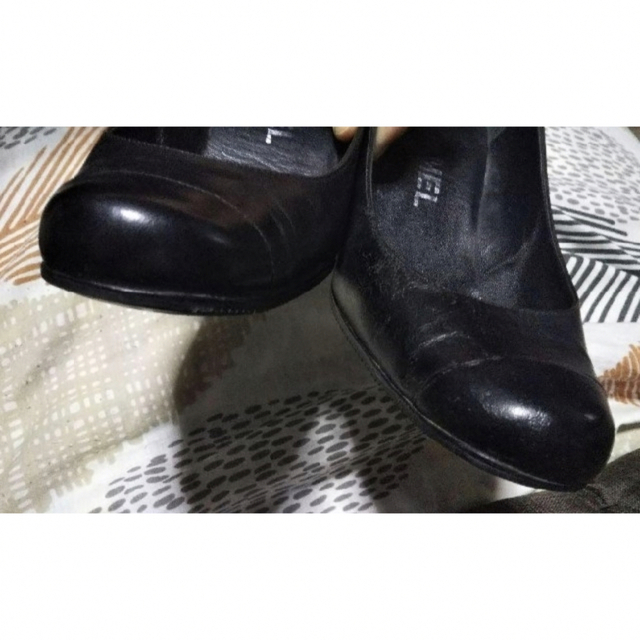 正規品CHANEL シャネル ロゴ パンプス サイズ 36 ヒール8cm