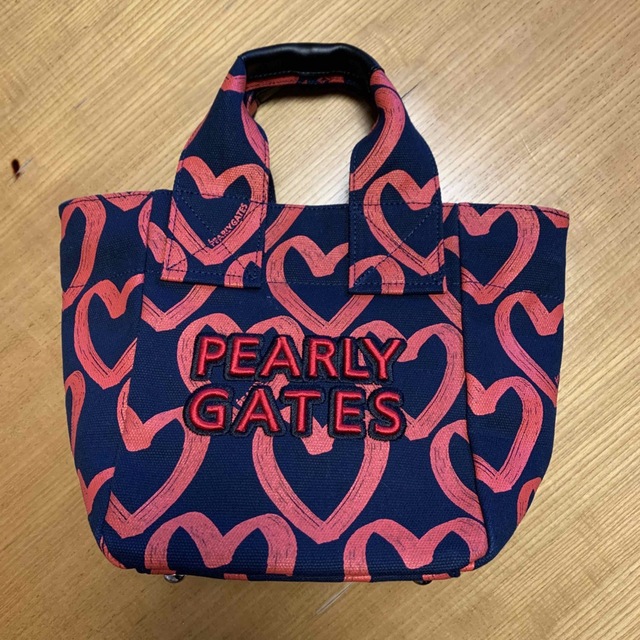 PEARLY GATES Heart柄カートバッグ