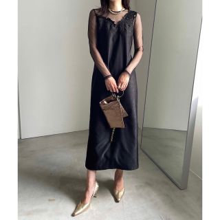 正規品 AMERI UND RENEE CUTWORK DRESS ブラック