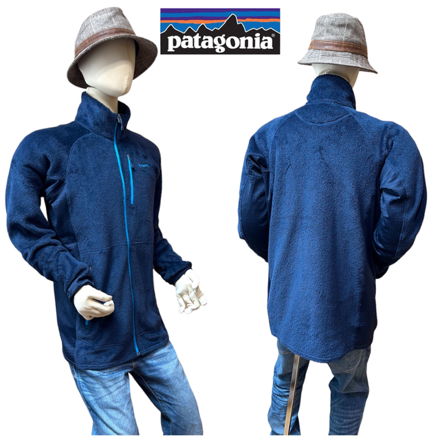 patagonia(パタゴニア)の【希少】Patagonia R2 フリース 25138FA16 メンズLネイビー メンズのトップス(ニット/セーター)の商品写真