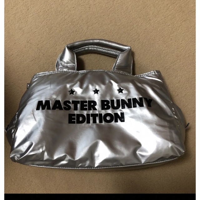 MASTER BUNNY EDITION(マスターバニーエディション)のマスターバニー　カートバック　シルバー スポーツ/アウトドアのゴルフ(バッグ)の商品写真