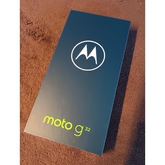 新品未開封　moto g32 サテンシルバー  128GB