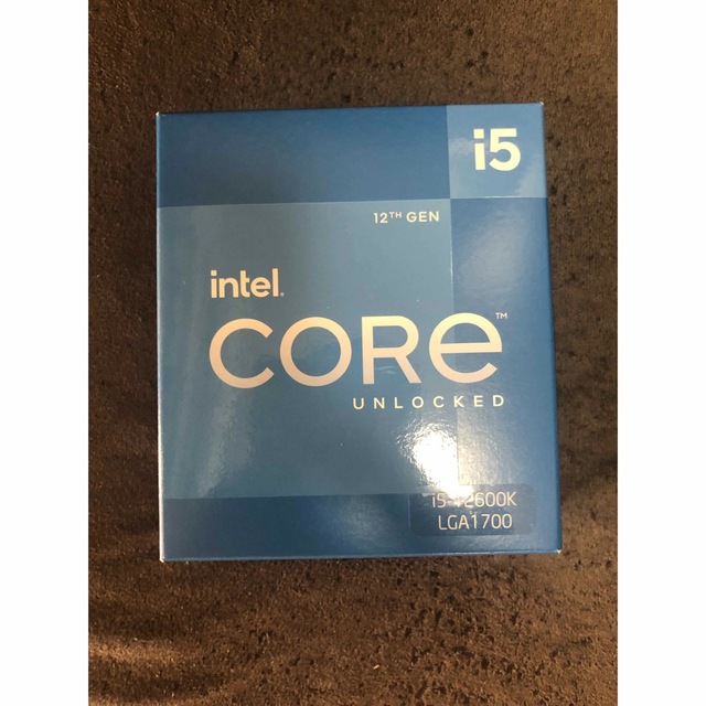 intel core i5 12600k 新品未開封