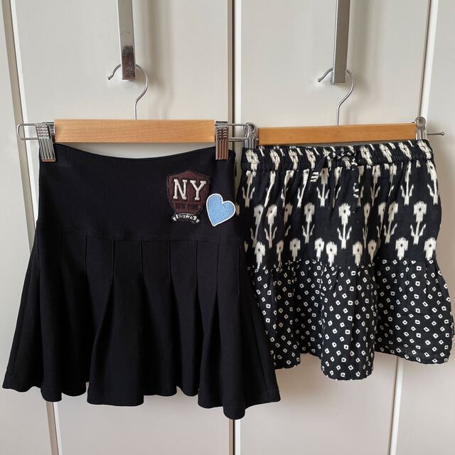 ZARA♡ スカート2枚セット　128㌢&130㌢ | フリマアプリ ラクマ