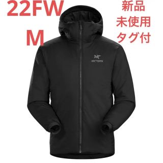 アークテリクス(ARC'TERYX)の【新品未使用】22FWアークテリクス　Atom AR フーディ　黒　サイズM(ダウンジャケット)