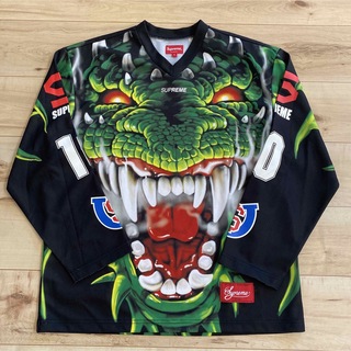 シュプリーム(Supreme)のシュプリーム Supreme Dragon Hockey Jersey S(Tシャツ/カットソー(七分/長袖))