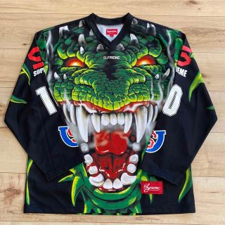 シュプリーム(Supreme)のシュプリーム Supreme Dragon Hockey Jersey S(Tシャツ/カットソー(七分/長袖))