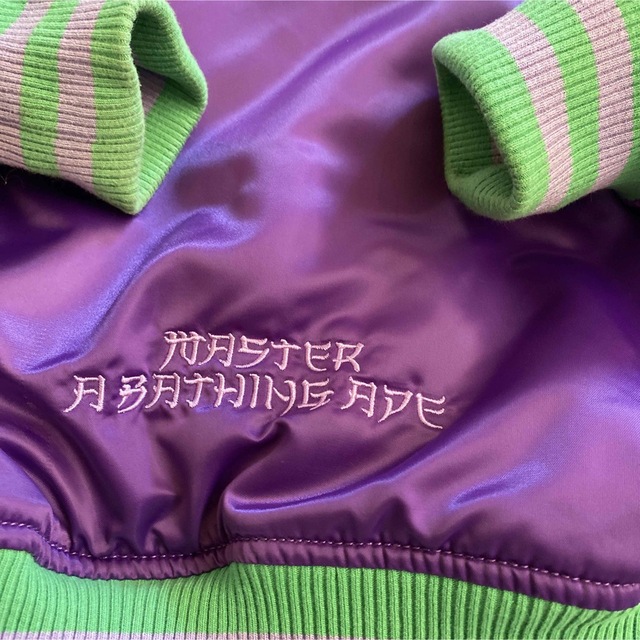 A BATHING APE(アベイシングエイプ)のbape エイプ スタジャン L 未使用 メンズのジャケット/アウター(スタジャン)の商品写真