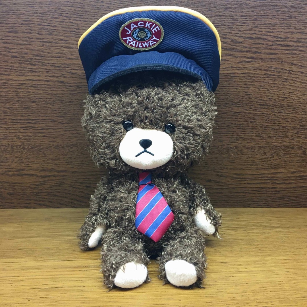 くまのがっこう(クマノガッコウ)の【東京駅限定】レイルウェイ　モコモコジャッキー　S エンタメ/ホビーのおもちゃ/ぬいぐるみ(ぬいぐるみ)の商品写真