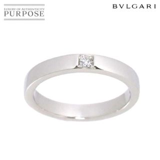 ブルガリ(BVLGARI)のブルガリ BVLGARI マリーミー 10号 リング ダイヤ 1P Pt プラチナ 指輪 VLP 90173123(リング(指輪))