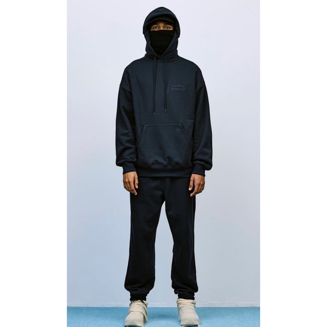 ennoy hoodie sweat pants セットアップ Lサイズ 刺繍黒