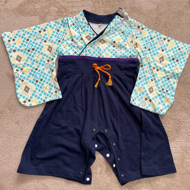 男の子　袴 80サイズ⭐︎ キッズ/ベビー/マタニティのベビー服(~85cm)(和服/着物)の商品写真