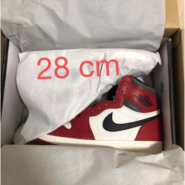 NIKE(ナイキ)のAIR JORDAN 1 chicago シカゴ 28cm メンズの靴/シューズ(スニーカー)の商品写真