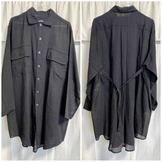 コムデギャルソン(COMME des GARCONS)のtricot COMME des GARCONS ビッグシャツワンピース(ひざ丈ワンピース)