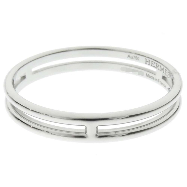 爆買い!】 Hermes HERMES リングサイズ64 ホワイトゴールド K18WG