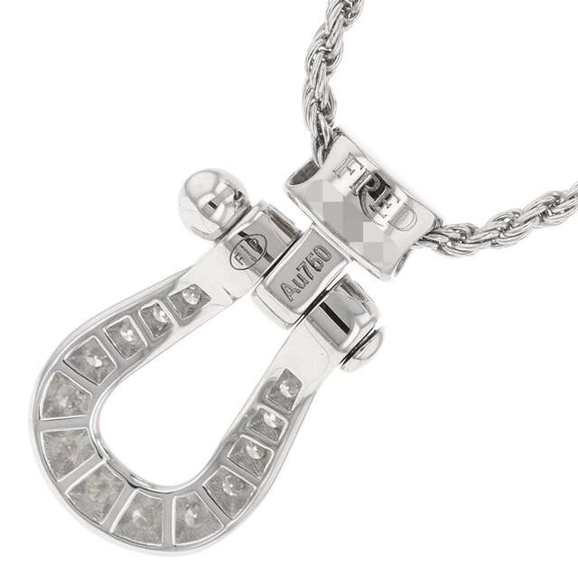 フレッド ネックレス フォース10 ペンダント ダイヤモンド0.21ct K18WG