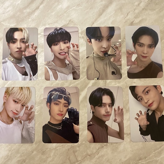 ATEEZ Apple Music ヨントン トレカ 8枚セット ATEEZ Apple Music ヨントン トレカ 8枚セット