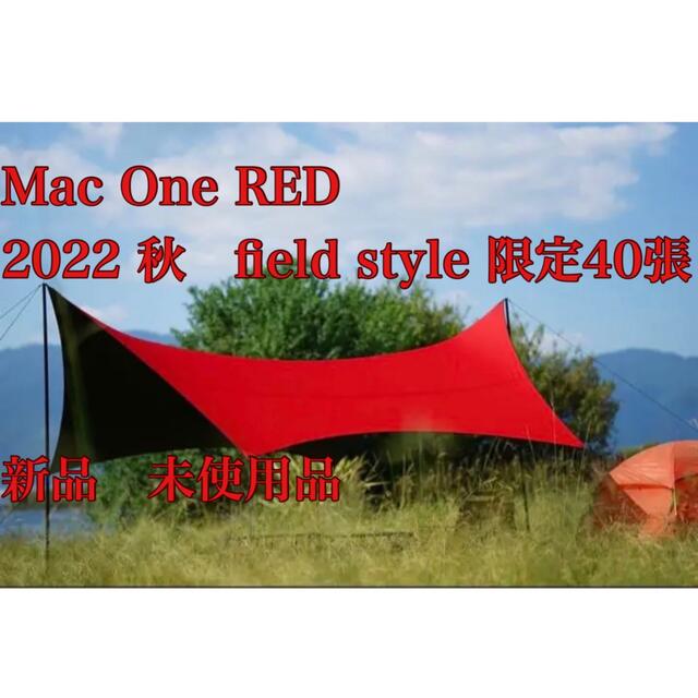 福袋セール】 トム MacOutdoor MacOne マックワン レッド L テント