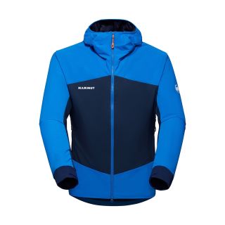 マムート(Mammut)のMAMMUT マムート アウトドアジャケット青1013-02680 メンズM新品(登山用品)