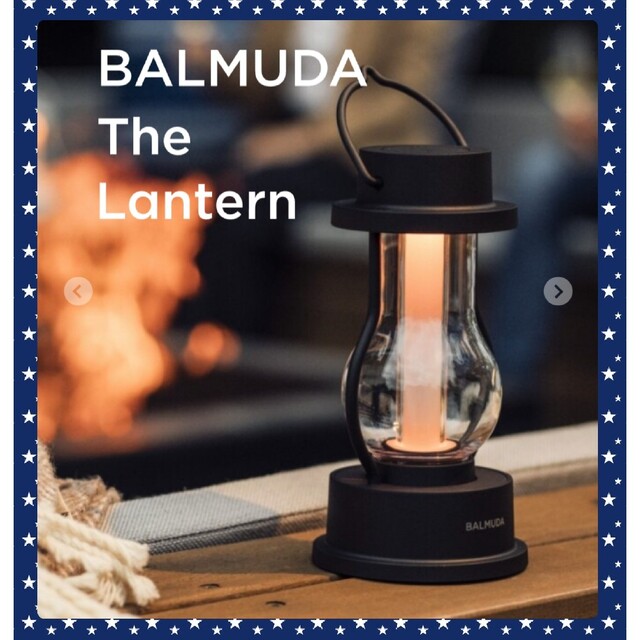 BALMUDA(バルミューダ)の【新品】BALMUDA The Lantern / BLACK スポーツ/アウトドアのアウトドア(ライト/ランタン)の商品写真