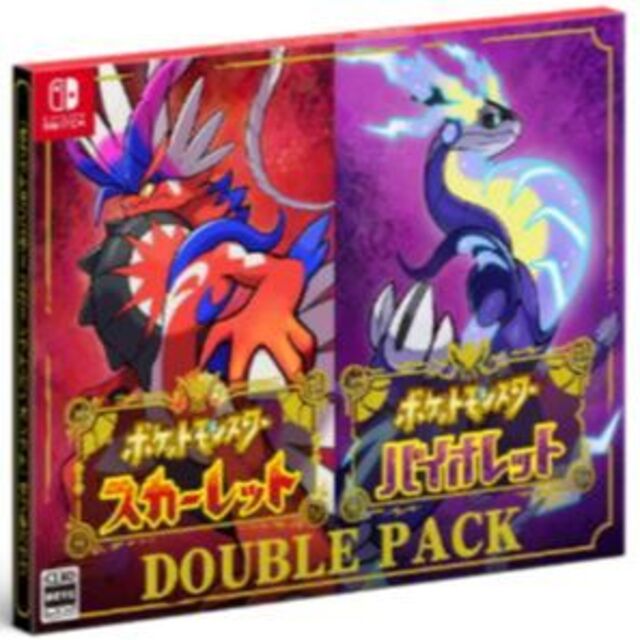 Nintendo Switch - 【早期購入特典付】ポケットモンスター スカーレット・バイオレットダブルパック