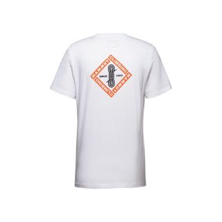 マムート(Mammut)のMAMMUT マムート 半袖Tシャツ ホワイト1017-00996 メンズM新品(Tシャツ/カットソー(半袖/袖なし))