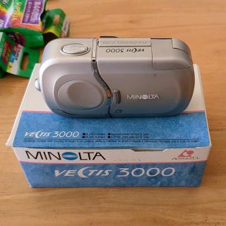 ミノルタMINOLTA VECTIS3000 リモコン・説明書　フイルム6個付(フィルムカメラ)