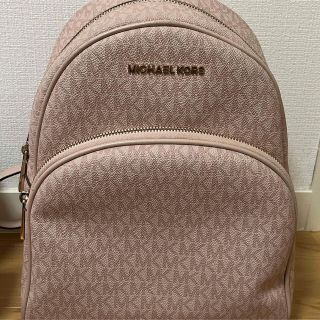 MICHEAL KORS ピンク リュック 【美品】