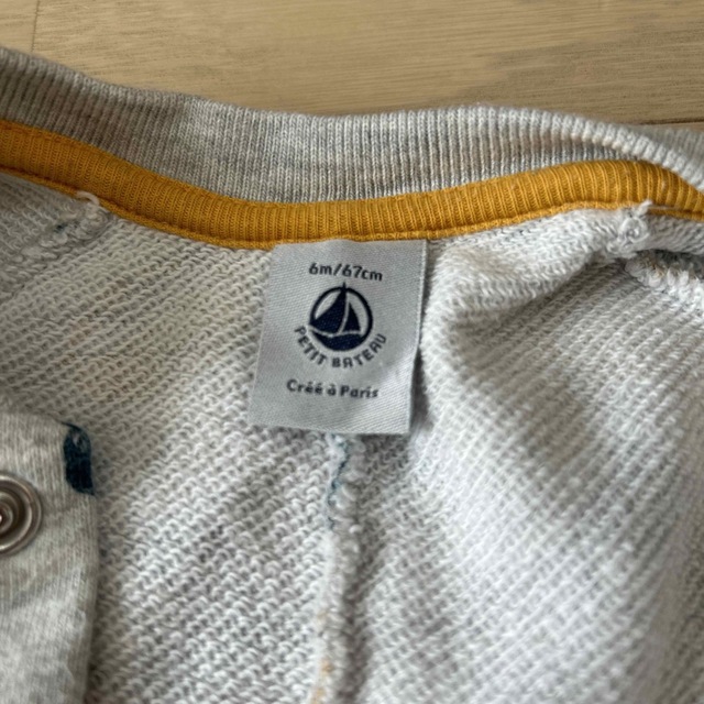 PETIT BATEAU(プチバトー)のプチバトー　カバーオール キッズ/ベビー/マタニティのベビー服(~85cm)(カバーオール)の商品写真