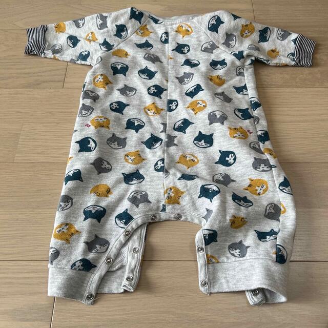 PETIT BATEAU(プチバトー)のプチバトー　カバーオール キッズ/ベビー/マタニティのベビー服(~85cm)(カバーオール)の商品写真