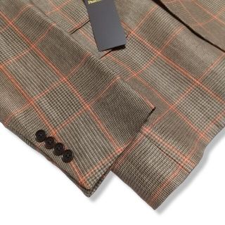クーポン利用 【Lサイズ新品タグ付8.9万】イタリア製リネン生地