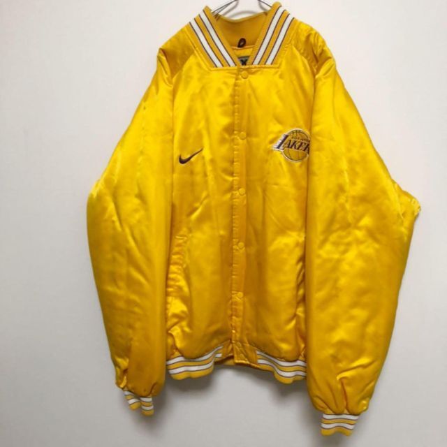 【新品未使用】【Mitchell \u0026 Ness】NBA レイカーズ　スタジャン