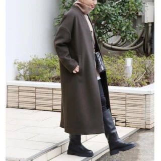 ジャーナルスタンダード ロングコート(レディース)(グレー/灰色系)の