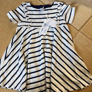 プチバトー(PETIT BATEAU)の新品　プチバトー　ワンピース(ワンピース)