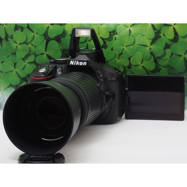 【美品】Wifi搭載⭐️自撮りOK NikonD5300 超高画質2416万画素