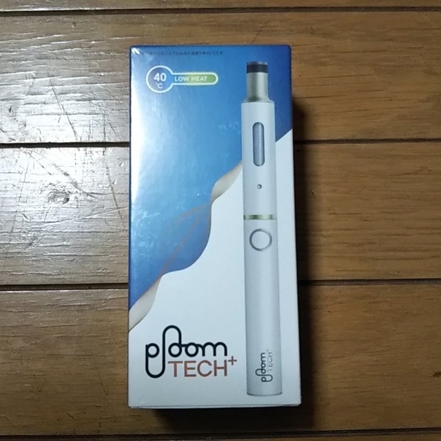 PloomTECH(プルームテック)のPloom TECH+ プルームテックプラス スターターキット(ホワイト) メンズのファッション小物(タバコグッズ)の商品写真