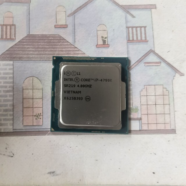 分解品 Intel Core I7-4790K LGAソケットCPU　インテ