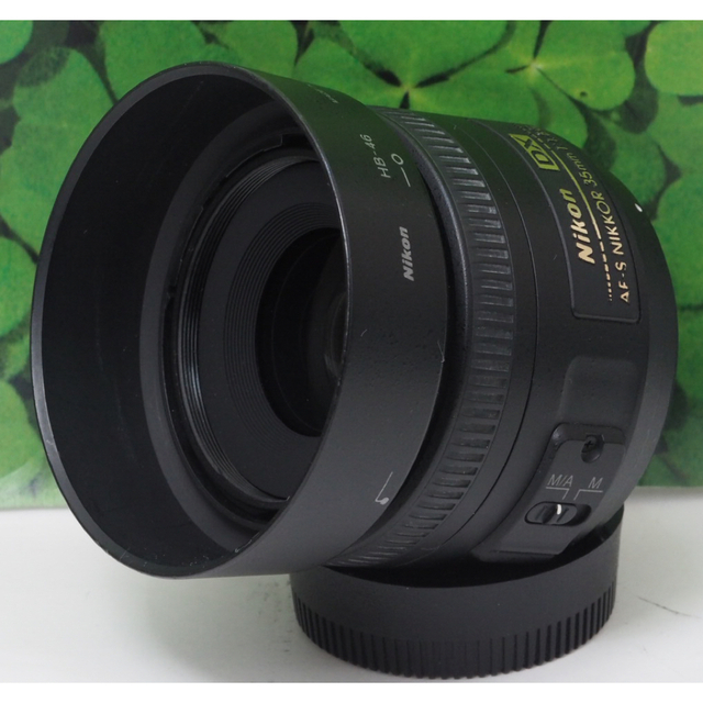 【美品】ニコンNIKKOR 35mm f/1.8G単焦点 ⭐️背景ぼかし神レンズレンズ(単焦点)