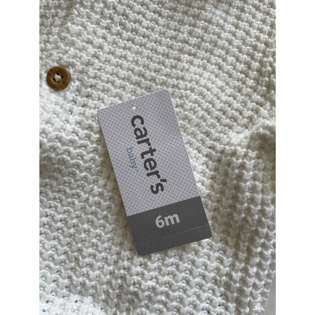 carter's(カーターズ)のCarter's カーターズ　クマ耳　カーディガン　6M キッズ/ベビー/マタニティのベビー服(~85cm)(カーディガン/ボレロ)の商品写真