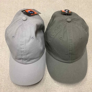 ニューハッタン(newhattan)の新品 ニューハッタン キャップ 帽子 cap レディースメンズ 灰オリーブ 2個(キャップ)