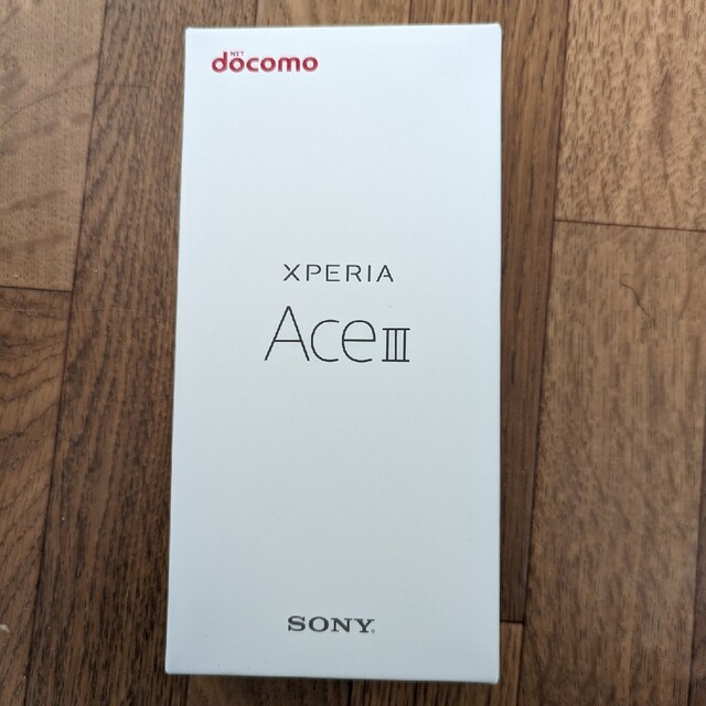 Xperia(エクスペリア)のソニーXperia Ace III グレー　未開封 スマホ/家電/カメラのスマートフォン/携帯電話(スマートフォン本体)の商品写真