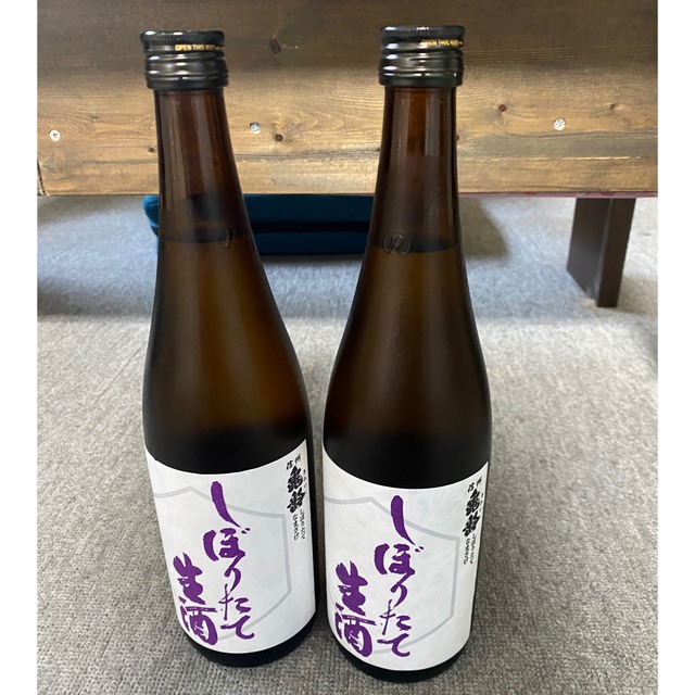 信州亀齢 しぼりたて純米生酒 720ml　2本セット  食品/飲料/酒の酒(日本酒)の商品写真