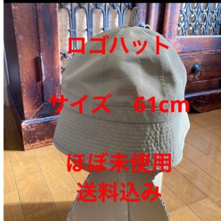 LOGO HAT   ベージュ　61cm(ハット)