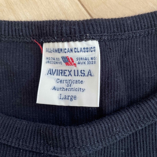 AVIREX(アヴィレックス)のAVIREX・ロンT・Lサイズ・2枚セット メンズのトップス(Tシャツ/カットソー(七分/長袖))の商品写真