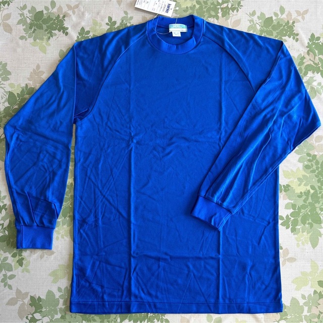 クルーネック半袖シャツ(LL)ブルーJP3000 メンズのトップス(Tシャツ/カットソー(七分/長袖))の商品写真