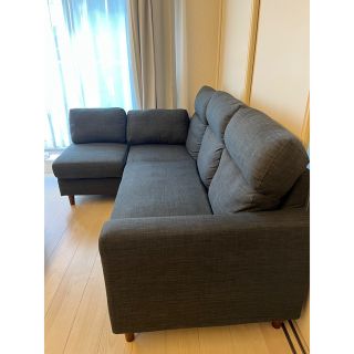 11/30まで>ノーチェ NOCE ソファ 3人掛け+オットマン L字ソファの通販